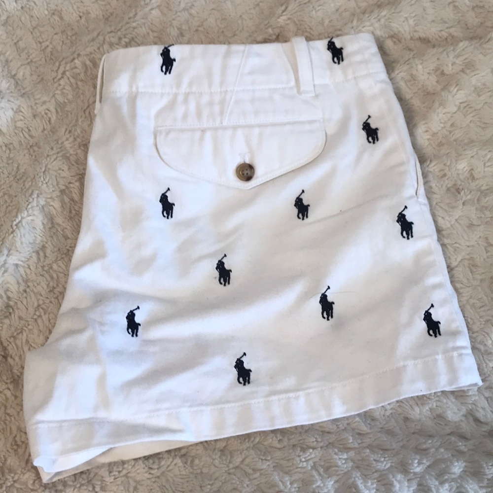 Classic Ralph Lauren white shorts NWOT